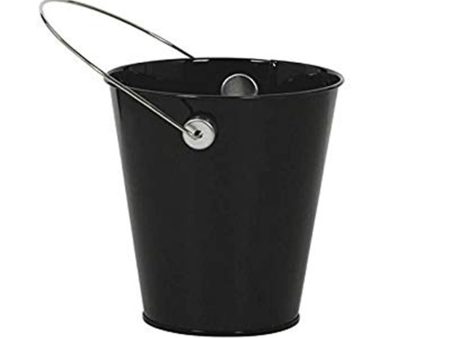 Black Metal Bucket With Handle Online