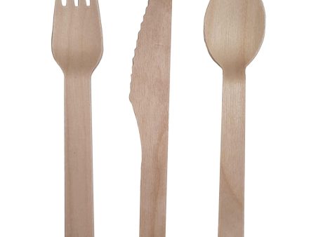 Always Sunny Wooden Cutlery 24pcs Online Sale