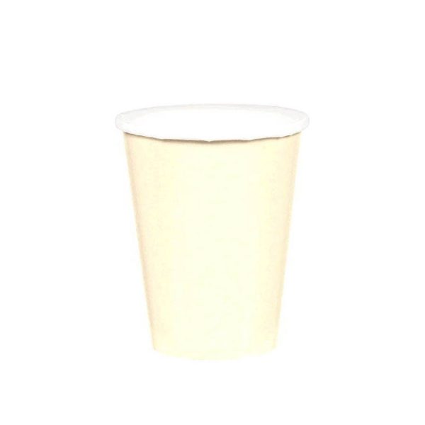 Vanilla Crème Party Paper Cups 9oz 20pcs Online