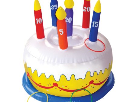 Inflatable Cake Ring Toss Game For Sale