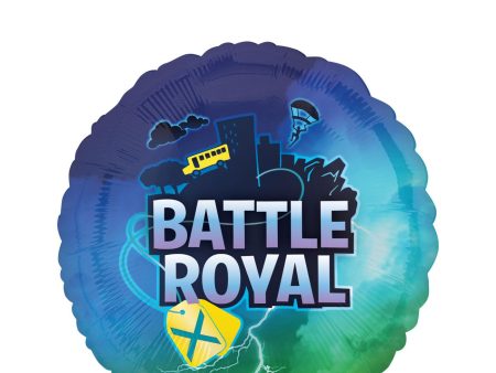 Battle Royal Foil Balloon 45cm For Discount