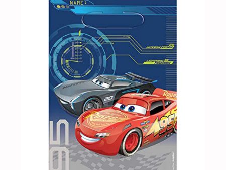 Cars 3 Folded Loot Bags 8pcs Online Sale