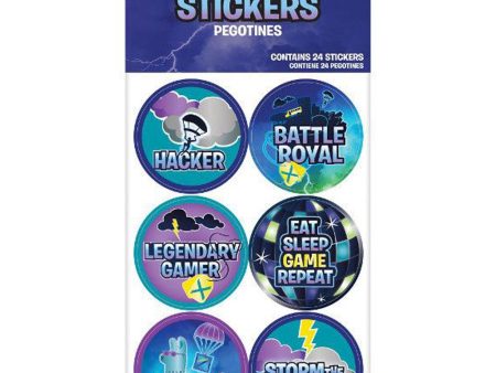 Battle Royal Stickers 24pcs For Cheap